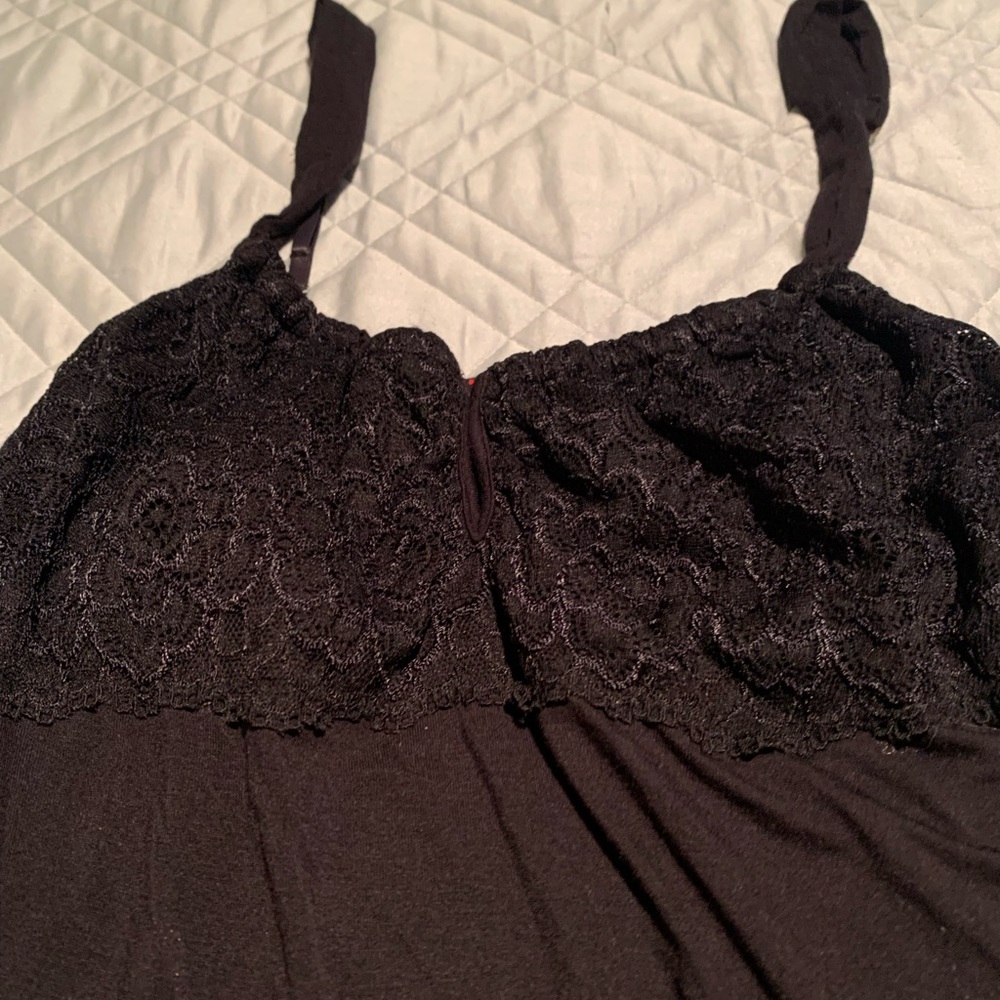 JOSIE Natori Black Chemise Nightgown